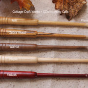 3-CUSTOM One-piece Flared-Tip Friction Turkey Pot Call Strikers Value Pack Save$ 